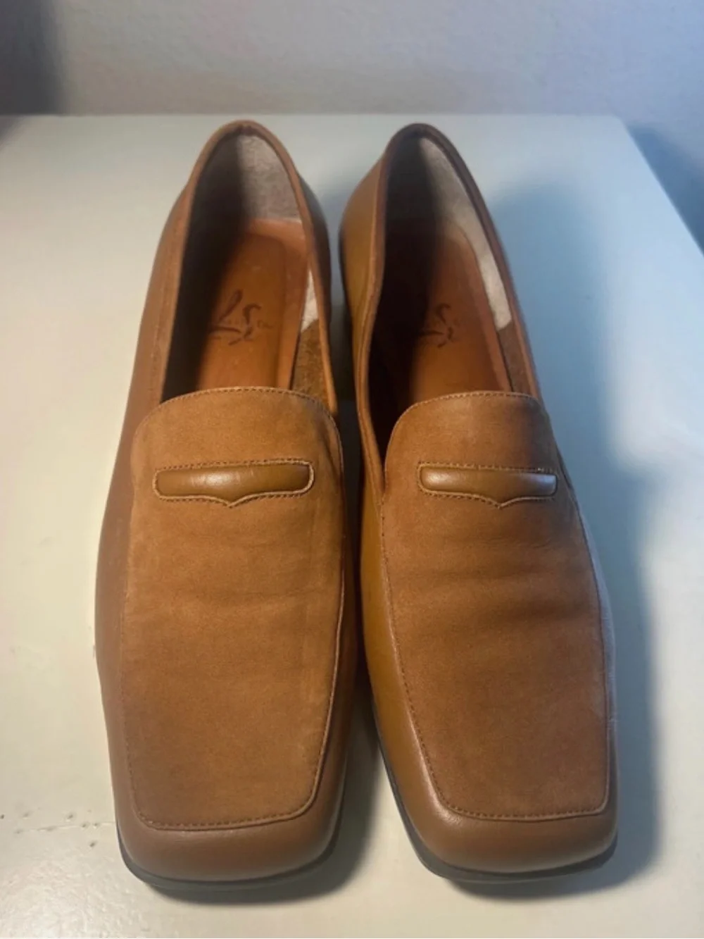 Tan Suede Loafers - Classic Slip-On Dress Shoes